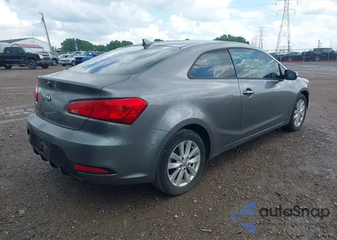 2014 Kia Forte Koup Ex из США, поврежденный, VIN KNAFX6A81E5160859